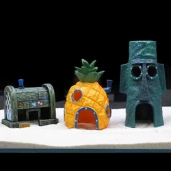 Fíoracha Decor umar Éisc Ornáidí Roisín Insamhladh Teach Pineapple Maisiú umar Éisc Tírdhreachadh Gabhálais Uisceadán