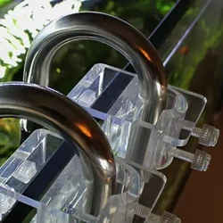 1 kpl akryyliakvaarion suodatusletkun pidike vesiputken liitin akvaariokiinnitysteline Inflow Outflow Akvaariotarvikkeet työkalu