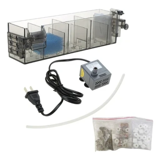 Pysgod-Tanc Rhaeadr Hidlydd Acwariwm System Puro Dŵr Allanol Dropshipping Wal-Mount