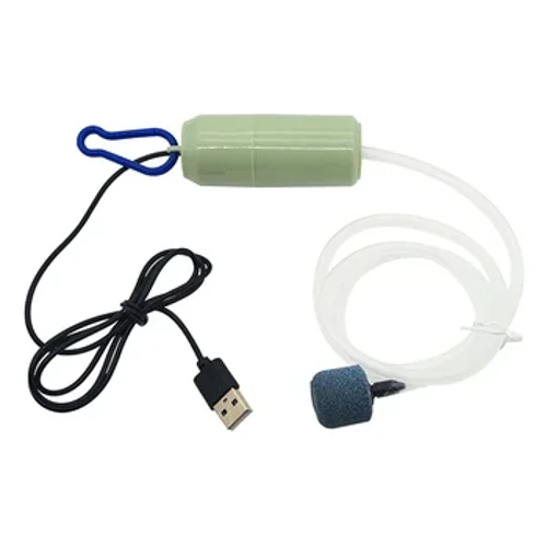 Acwariwm pwmp aer USB tanc pysgod cywasgydd aer tawel acwariwm cludadwy ocsigen mini aerator aerator ategolion acwariwm 5v