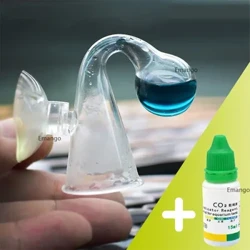 Co2 Drop Checker Дифузне скло Акваріум Hang On CO2 Монітор Сенсор Детектор Індикатор для Fish Tank Тест акваріума з рослинами