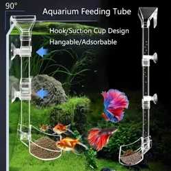 Feadán Fothaire Uisceadán Aicrileach Fíor-thrédhearcach Mias Feadán Éisc Trédhearcach Umar Seilide Seilide Shrimp Bia Beathú Babhla Accessories