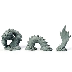 1Set Kitajski Slog Kamniti Zmaj Akvarij Mikro Pokrajina Dekoracija Fish Tank Okraski Fishbowl Dodatki Home Desk Ornament