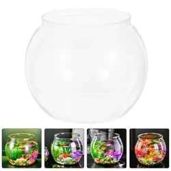 I'a I'a Palasitika I'a I'a I'a ipu e le mafai ona motusia ipu I'a Tank Aquarium Clear Globe Hydroponic Fa'ato'aga ipu ipu auro.
