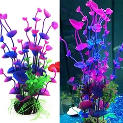 Nhân Tạo Mới Thực Vật Dưới Nước Bể Cá Cá Trang Trí Xanh Tím Nước Cỏ Xem Đồ Trang Trí