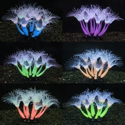 1 PC Silicone Phát Sáng San Hô Nhân Tạo Trang Trí Bể Cá Phát Sáng Trong Bóng Tối San Hô Giả Vật Trang Trí Bể Cá Dưới Nước Trang Trí Vật Có Hoa