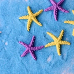 Vielelezo Vidogo Vidogo vya Bandia vya Starfish vya Uigaji wa Mapambo ya Aquarium Mapambo ya Samaki Tangi ya Diy Micro-landscape Decor