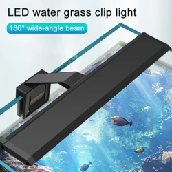 Đèn LED Bể Cá Cá Đèn Siêu Mỏng Cây Phát Triển Kẹp Đèn Đèn Thủy Sinh Bể Cá Đèn Chiếu Sáng 220V 5W/7W/9W/12W/16W
