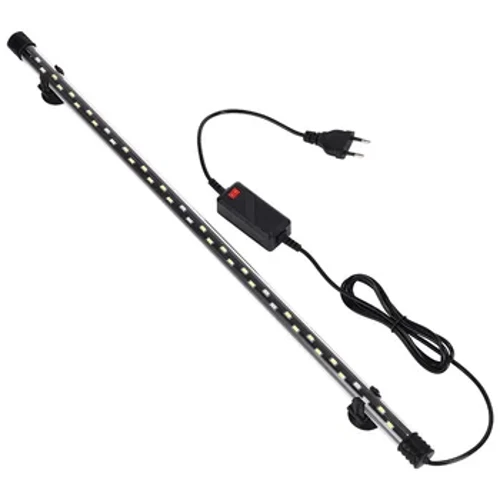 Akvārija gaismas LED augu audzēšanas lampa ūdensizturīgs zivju tvertnes apgaismojums 18-58cm zemūdens akvāriju dekors apgaismojums 90-260V 5730 mikroshēma