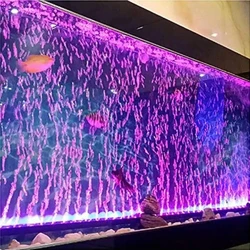 Faoi stiúir Bubble Aeir Solas Aquarium Lampa Umar Éisc Intumtha Faoi Uisce Dath Solas ag Athrú Ocsaigin a Dhéanamh don Umar Éisc