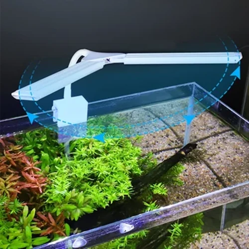 ʻO ke kukui ʻālohilohi ʻoi aku ka mālamalama ʻo LED Aquarium Light no ka mea kanu iʻa e ulu i ka pahu iʻa piha kikoʻī kikoʻī manawa kukui 220-240V 30 ~ 70CM 4W 8W 13W