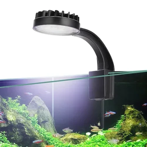 Akvárium Mini Light LED klip pro rostliny Vodní Sladkovodní Voda Tráva Vysoký jas Nízká teplota USB lampy do akvária