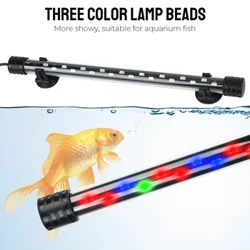 Aquarium Light LED Tanc Pysgod Gwrth -ddŵr Clip Golau USB Goleuadau Tanddwr Goleuadau Planhigyn Lamp tanddwr Tyfu Lamp Addurn Dyfrol