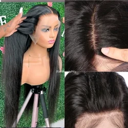 Parrucca piena del merletto dei capelli umani con parte superiore in seta 5x4.5 Parrucca piena del merletto con base in seta pre pizzicata pre-pizzicata parrucca piena del merletto con densità del 180%
