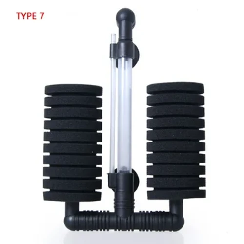 7 Tip Filter za akvarij Spužva Pumpa za zrak za ribe Skimmer Biokemijski spužvasti filter Filter za akvarij Filter za ribice Pročišćavanje akvarija