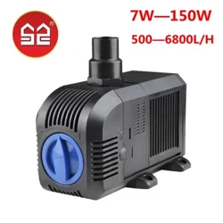 ʻO SUNSUN Ultra-Quiet HJ moʻo 500—3000L/H ʻO ka punawai wai hoʻohaʻahaʻa i ka wai hoʻoheheʻe ʻia i loko o ka loko iʻa.