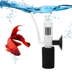 Mini akvarijski filter Fish Tank Bio gobasti filtrirni medij Večplastni notranji filter za majhne ribice Filtri Zračne črpalke