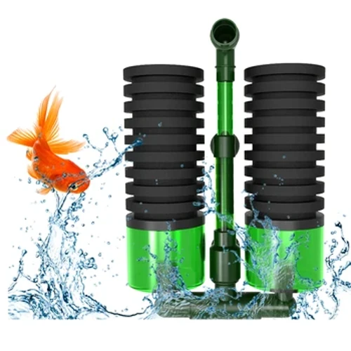 Kichujio cha Tangi la Samaki Kinachoweza Kutumika Tena Kichujio cha Kibiokemikali Sponge Aquarium Kichujio cha Pamba ya Hewa Pampu ya Skimmer ya Kuchuja Bidhaa za Wanyama Vipenzi vya Majini