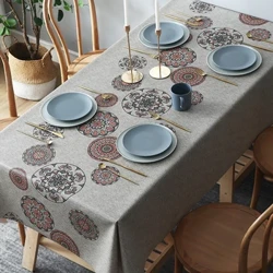Mahai-apaintzeko osagarriak Estilo nordikoa Garbi daitezkeen orbanen aurkako mahai-zapiak Festa ekitaldietarako Tea-mahai dekorazioa