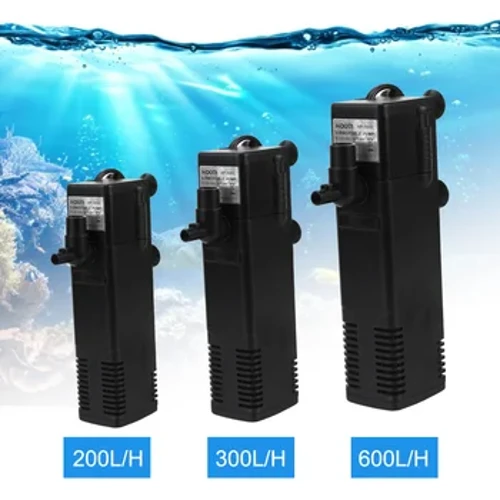 Low Level Water Turtle Tank Filter Aquarium Fish Tank Oksigen Meningkatkan Pompa EU Plug Submersible Water Filter Pump