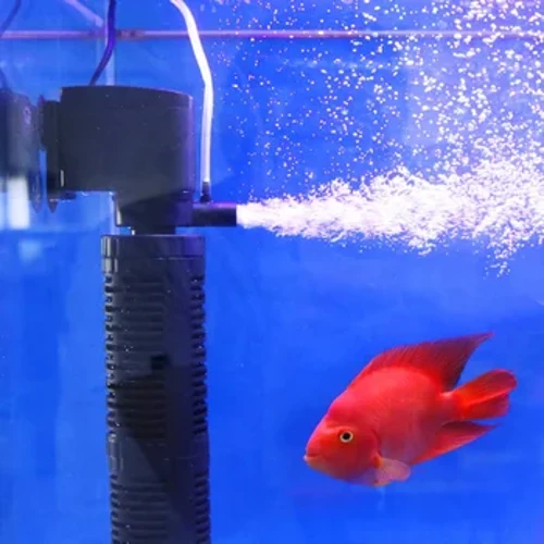 Pompă internă silențioasă 3 în 1 pentru acvariu RS-602/603 Filtru purificator de apă de aerare Accesoriu pentru filtru pentru rezervor de pește de oxigen submersibil