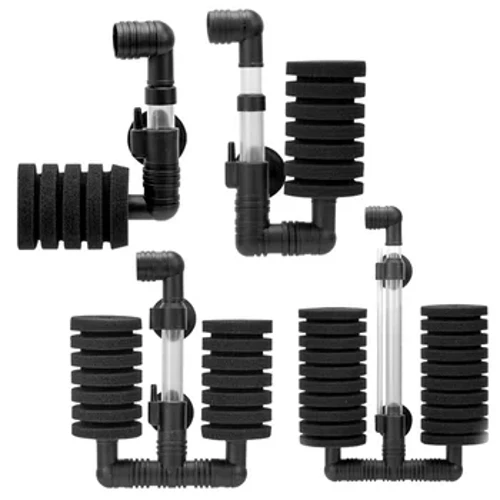 Aquarium Sponge Filter kanggo Fish Tank Udang Pond Air Pump Skimmer Biokimia Sponge Filter