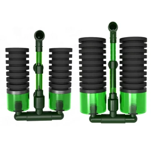 Filtres d'élevage de poissons d'aquarium, absorbe la saleté, pompe de Filtration d'oxygène, filtre éponge biochimique, accessoires de nettoyage de l'eau