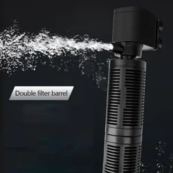 3 an 1 Aquarium Intern Filter Waasserdicht Mini Aquarium Filter Fësch Tank Pompel Submersible Waasser Purifier Aquarium Accessoiren