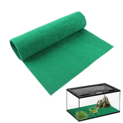Reptile Carpet Non-Adhesive Reptile Terrarium Bedding Substrate Liner Ligtas At Kumportableng Reptile Cage Mat Para sa Snake Gecko