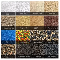 Aquarium soil Tane i'a fa'afanua pito i lalo oneone ma'a aquarium mea ola mea teuteu i'a