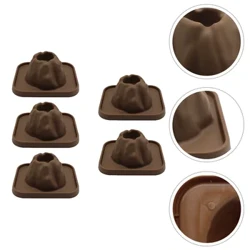 Modelo vulcão erupção experimento vulcânico brinquedos prop brinquedo ciência científica diy demonstração aprendizagem eruptingornament aquário