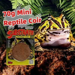 70g Reptil Kokosjord Simuler Naturlig Miljø Reptil Observasjonsboks Base Sengetøy Materiale Kokosnøttskall Fiberjord