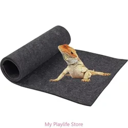 Reiptílí Cairpéad Feasóg Dragon Feisteas mata do Chameleons Iguanas Lizards Leapa Pet Cage Mat Soláthairtí Foshraith