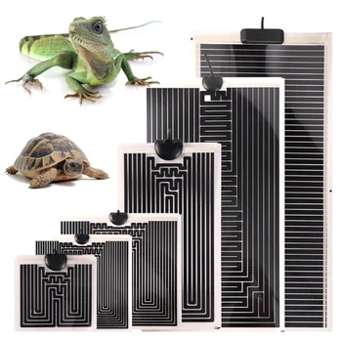 EU Plug Reptile Heating Pad mo Lizard Turtle Heater Reptiles mafanafana Fetuuna'i le vevela fala mo tama'i I'a Tane 1Pc