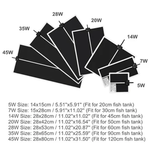 5-45W Terrarium Reptiles Heat Mat Piʻi ʻana i ka Pet Heating Warm Pads Adjustable Temperature Controller Mats Reptiles Supplies