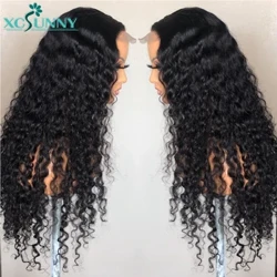 Lụa Top Toàn Ren Tóc Tóc Giả 5X5 Tơ Đế Tóc Tóc Giả Xoăn Glueless 150 Mật Độ Trong Suốt Ren tóc Giả Dành Cho Nữ Màu Đen