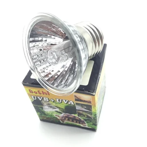 Lampa Reiptíle 25/50/75W UVA+UVB 3.0 Lampa Teasa Peataí Turtar Géibheann bleibíní Solais UV Amfaibiach Sunlampa Soilsiú Caomhnaithe Teas
