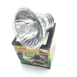 Lâmpada para répteis, 25/50/75w uva + uvb 3.0, lâmpada de calor para animais de estimação, tartaruga, basking, lâmpadas uv, lâmpada solar anfíbia, iluminação de preservação de calor