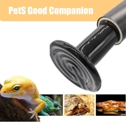 Lámpara para reptiles, lámpara calefactora de cerámica para mascotas que gatean, lámpara de infrarrojos lejanos para mascotas, lámpara calefactora para reptiles, Sauna, sudor humeante, 220V
