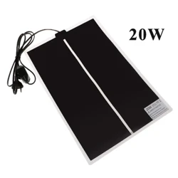 20W sudralib yuruvchilar uchun isitish moslamasi 11'' x16,5'' toshbaqa ilon kaltakesak qurbaqa o'rgimchak amfibiyalar uchun terrarium harorati sozlanishi