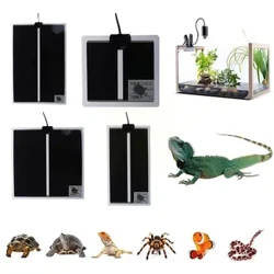 5W 7W Reptile Haustierheizung mit Thermostat -Controller -Terrariumheizung warmes Klettern neuer Mat Eu Vivarium Switch Pet Plug B9G8