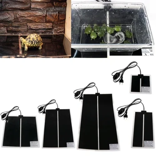 Mat Téitheoir Reiptílí nua Pad Téamh Hidropónach Te 5W 7W 14W 20W 28W le haghaidh Péacadh Ceaptha Teasa Terrarium Snake