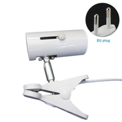 ʻO ka pahu iʻa ʻōpuʻu ʻōpuʻu Reptile Lamp mea hoʻopaʻa metala kū UVA+UVB Honu Pākuʻi kukui me ka Switch Pet Habitat Heating Light Clip Cover