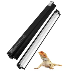 8W T5 UVB Reptile Moli Fa'apipi'i Pusa Fa'ato'aga Teropika Nofoa Reptile Terrarium Hood Light UVB 10.0 Fluorescent Tube Hood Light