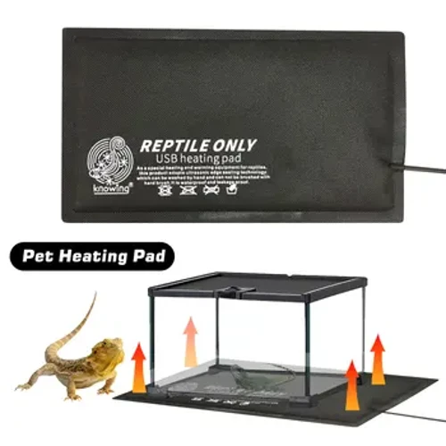 Reptil Heizung Warm Pad Terrarium Heizmatte Waasserdicht Temperaturkontroller Inkubator Mat Tools Fir Schildkröten Schlaang Eidechse