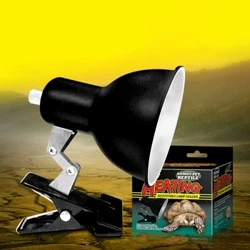 Reptile Turtle Tortoises Habitat Adjustable UVA UVB Lamp Heating Light Holder Stand na may Clamp para sa Fish Tank Lizards Terrarium