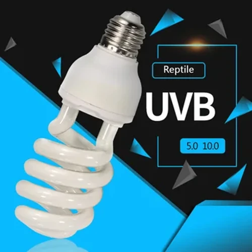 UVB 5.0 UVB10.0 Bò Sát Đèn Rùa UVB Bóng Đèn Thằn Lằn Rắn Lguanas Nhiệt Canxi Đèn Ánh Sáng Tiết Kiệm Năng Lượng E27 13W 26W 110V 220V