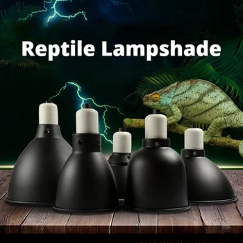 5.5 'īniha Reptile Deep Dome Ka Nahesa Lizards Geckos Terrariums Light Fixture Reptile Lamp Cap Optical Reflection Cover