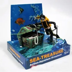 Maisiú umar Éisc Treasure Frogman Umar Éisc Tírdhreachadh Uisceadán Pirate Treasure Maisiú Uisceadán