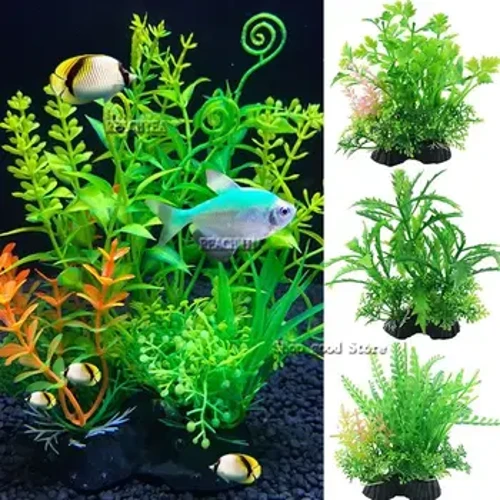 Efelychu 1PC Planhigion Artiffisial Chwyn Dwr Addurniad Planhigion Glaswellt Dwr Plastig ar gyfer Addurno Gardd Tanc Pysgod Aquarium